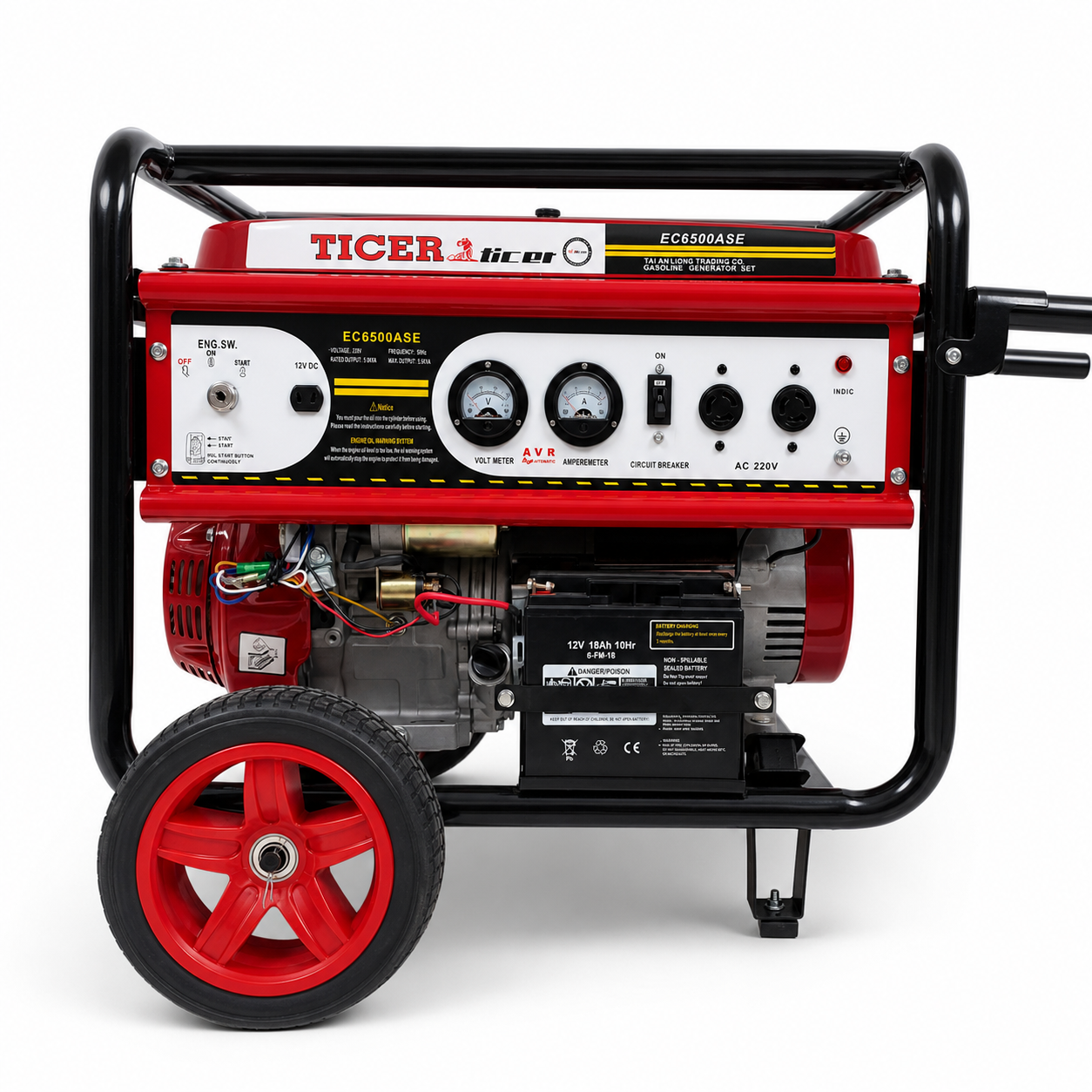 موتور برق تایکر-2 موتور برق TIGER EC 6500 SE - Image 1